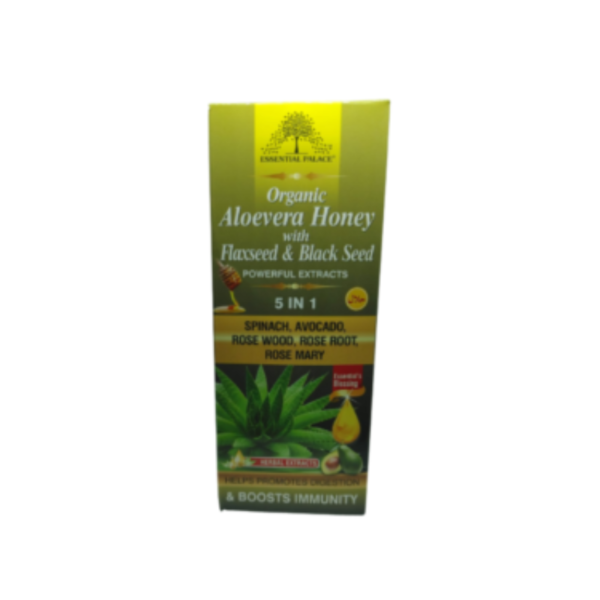 Organic Aloe vera Honey with Flaxseed and Black seed