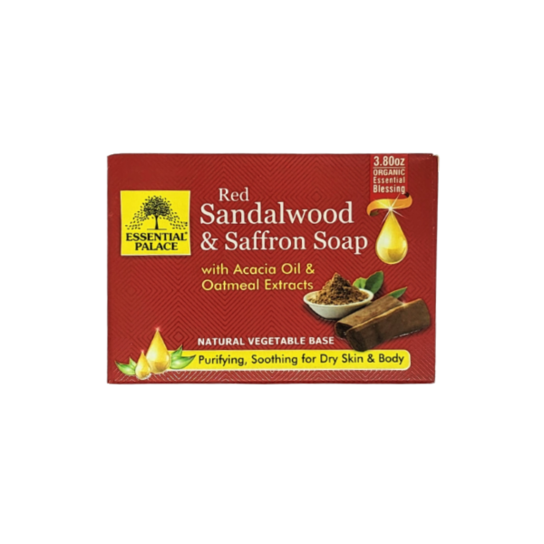 Red Sandalwood & Saffron Soap