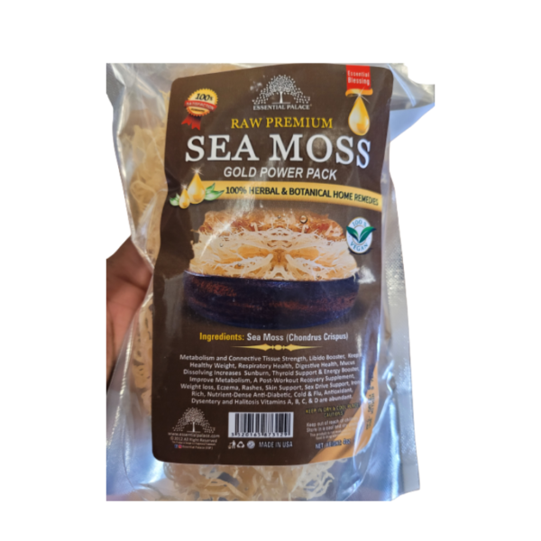 Raw Premium Sea Moss Gold Power Pack