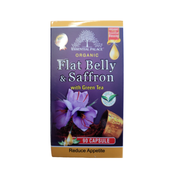 Organic Flat Belly & Saffron with Green Tea