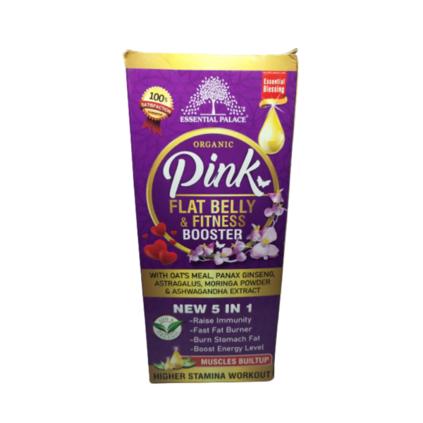 Organic Pink Flat Belly & Fitness Booster