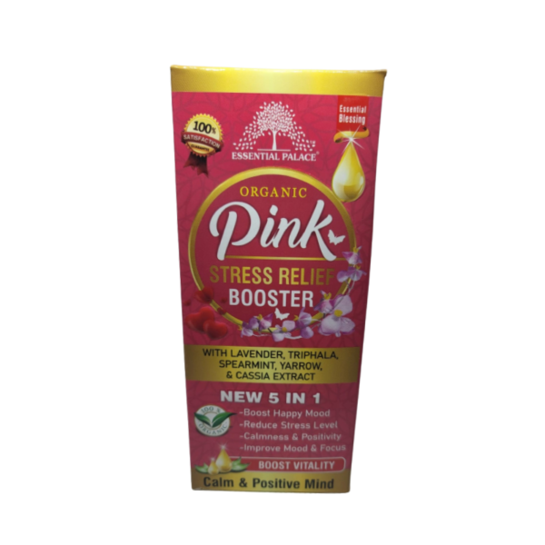 Organic Pink Stress Relief Booster