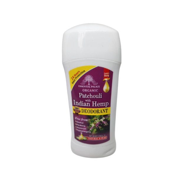 Organic Patchouli with Indian Hemp Deodorant