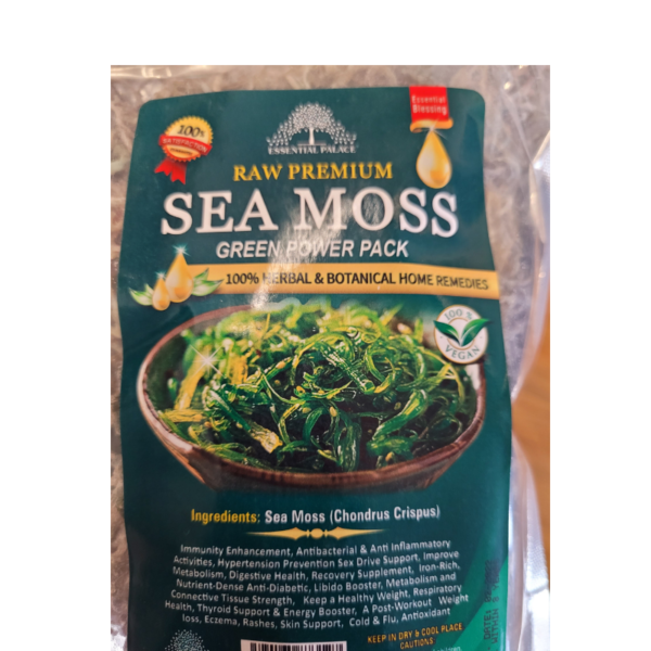 Raw Premium Sea Moss Green Power Pack